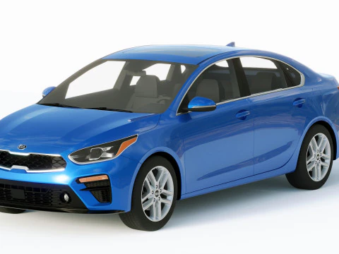 Kia Forte 2019 3D Model