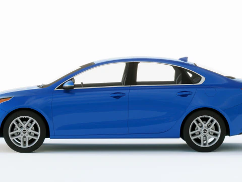 Kia Forte 2019 3D Model