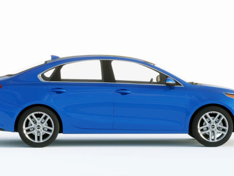 Kia Forte 2019 3D Model