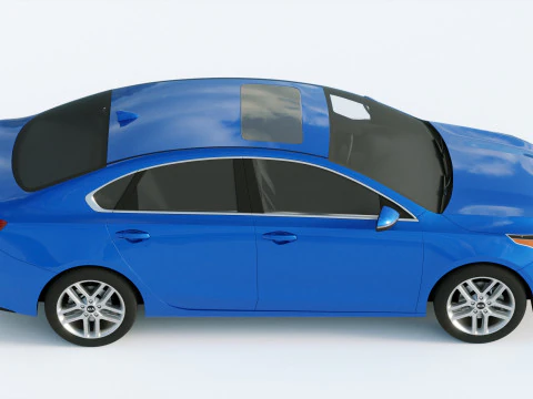 Kia Forte 2019 3D Model
