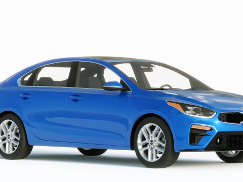 Kia Forte 2019 3D Model