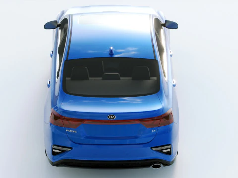Kia Forte 2019 3D Model