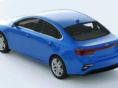 Kia Forte 2019 3D Model
