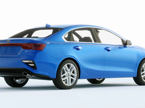Kia Forte 2019 3D Model