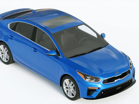 Kia Forte 2019 3D Model