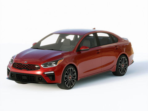 Kia Forte GT 2019 3D Model