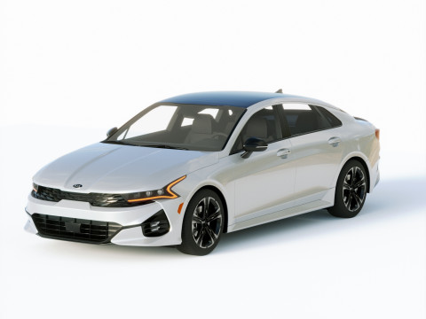 Kia K5 2021 3D Model