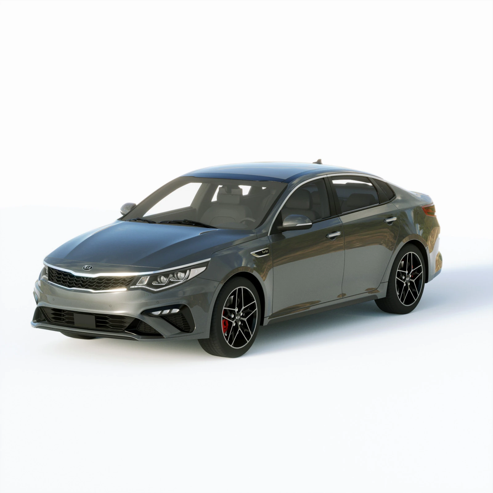 Kia Optima 2019 3D Model .c4d .max .obj .3ds .fbx .stl .blend 