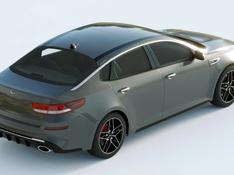 Kia Optima 2019 3D Model