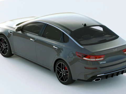 Kia Optima 2019 3D Model