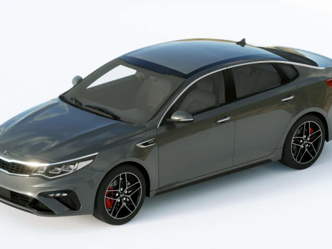 Kia Optima 2019 3D Model