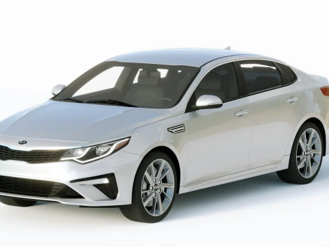 Kia Optima LX 2019 3D Model