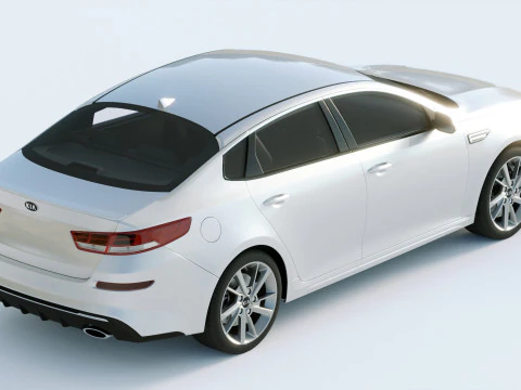 Kia Optima LX 2019 3D Model