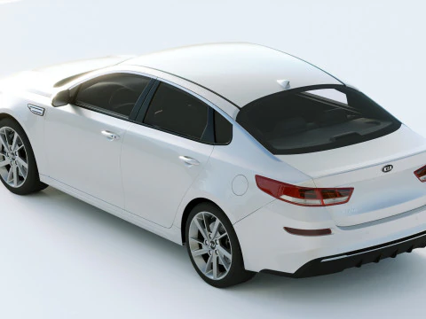 Kia Optima LX 2019 3D Model