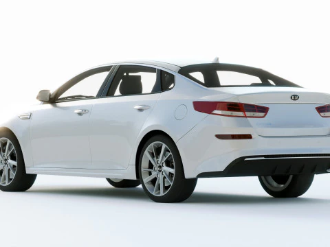 Kia Optima LX 2019 3D Model