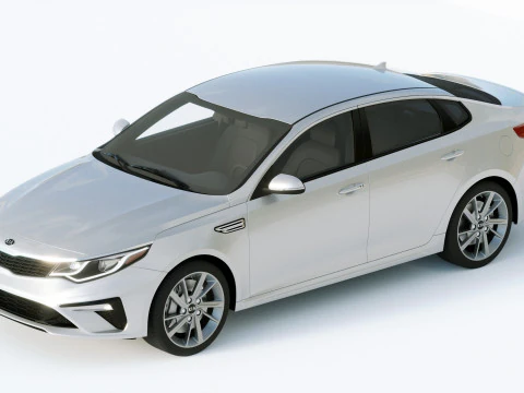 Kia Optima LX 2019 3D Model