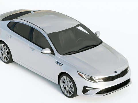 Kia Optima LX 2019 3D Model
