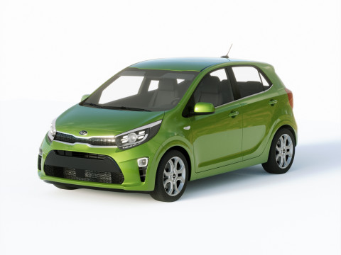 Kia Picanto 2021 3D Model