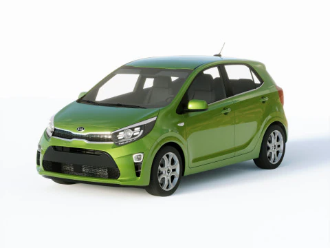 Kia Picanto 2021 3D Model