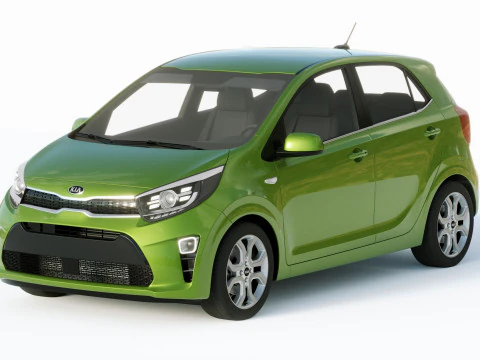 Kia Picanto 2021 3D Model
