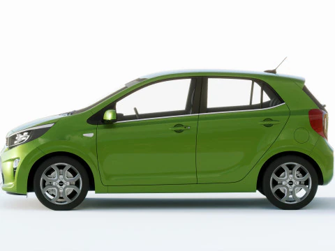 Kia Picanto 2021 3D Model