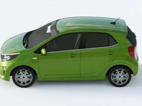 Kia Picanto 2021 3D Model