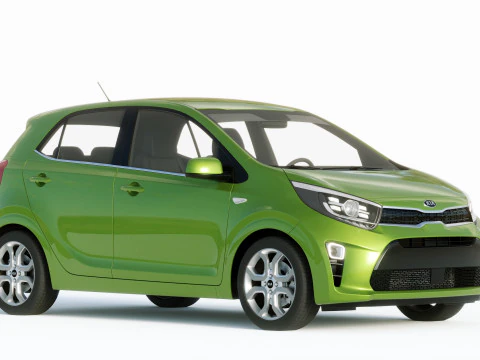 Kia Picanto 2021 3D Model