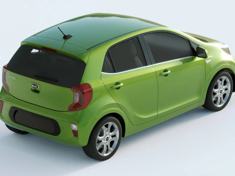 Kia Picanto 2021 3D Model