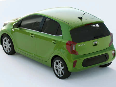Kia Picanto 2021 3D Model