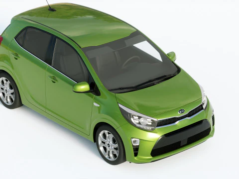 Kia Picanto 2021 3D Model