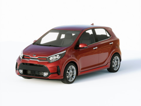 Kia Picanto GT Line 2021 3D Model