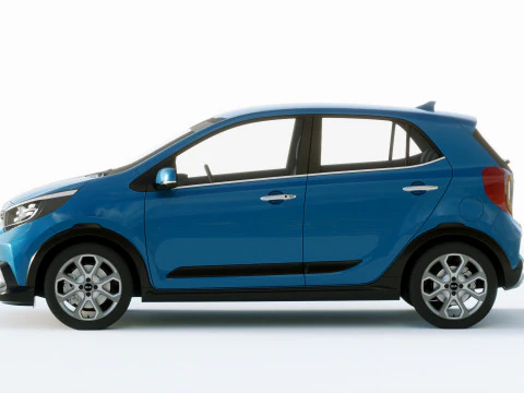 Kia Picanto X Line 2021 3D Model