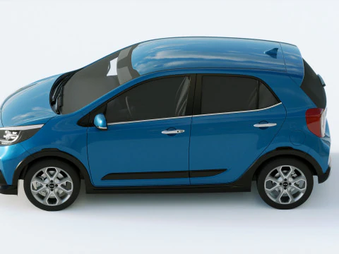 Kia Picanto X Line 2021 3D Model