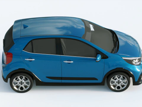 Kia Picanto X Line 2021 3D Model