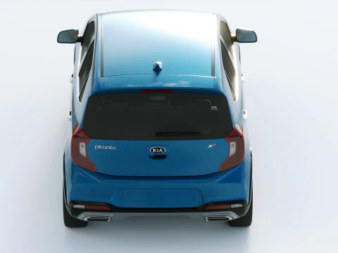 Kia Picanto X Line 2021 3D Model