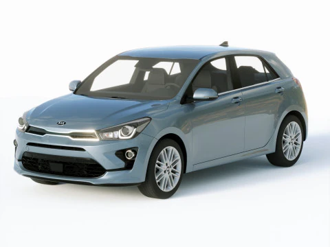 Kia Rio 2021 3D Model