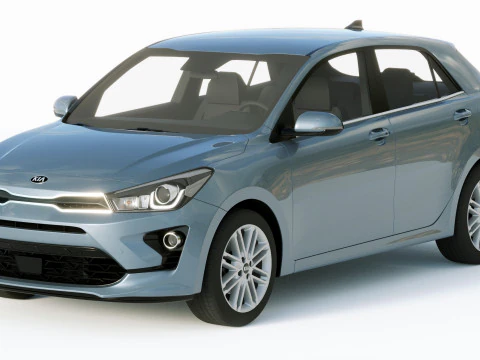 Kia Rio 2021 3D Model