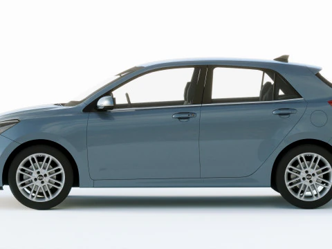 Kia Rio 2021 3D Model