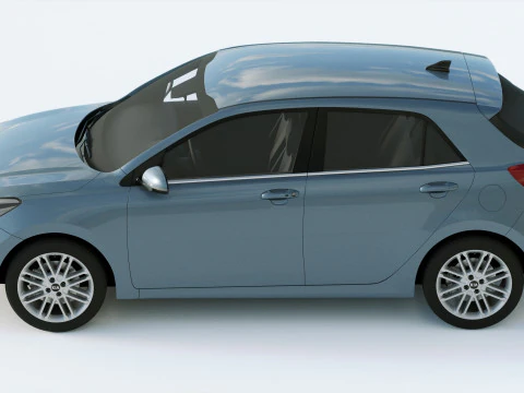 Kia Rio 2021 3D Model