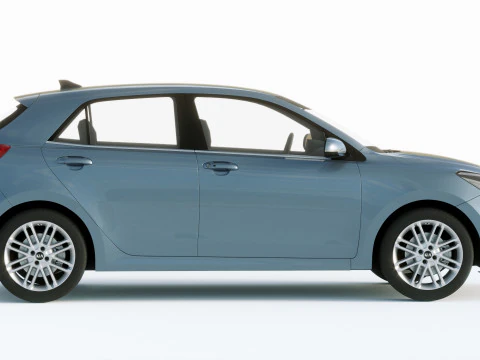 Kia Rio 2021 3D Model