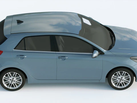 Kia Rio 2021 3D Model