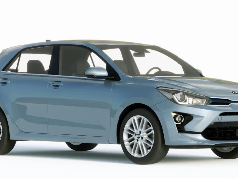 Kia Rio 2021 3D Model