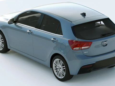 Kia Rio 2021 3D Model