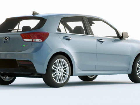 Kia Rio 2021 3D Model
