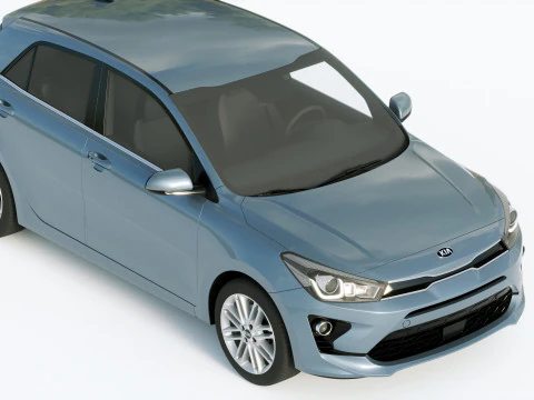 Kia Rio 2021 3D Model