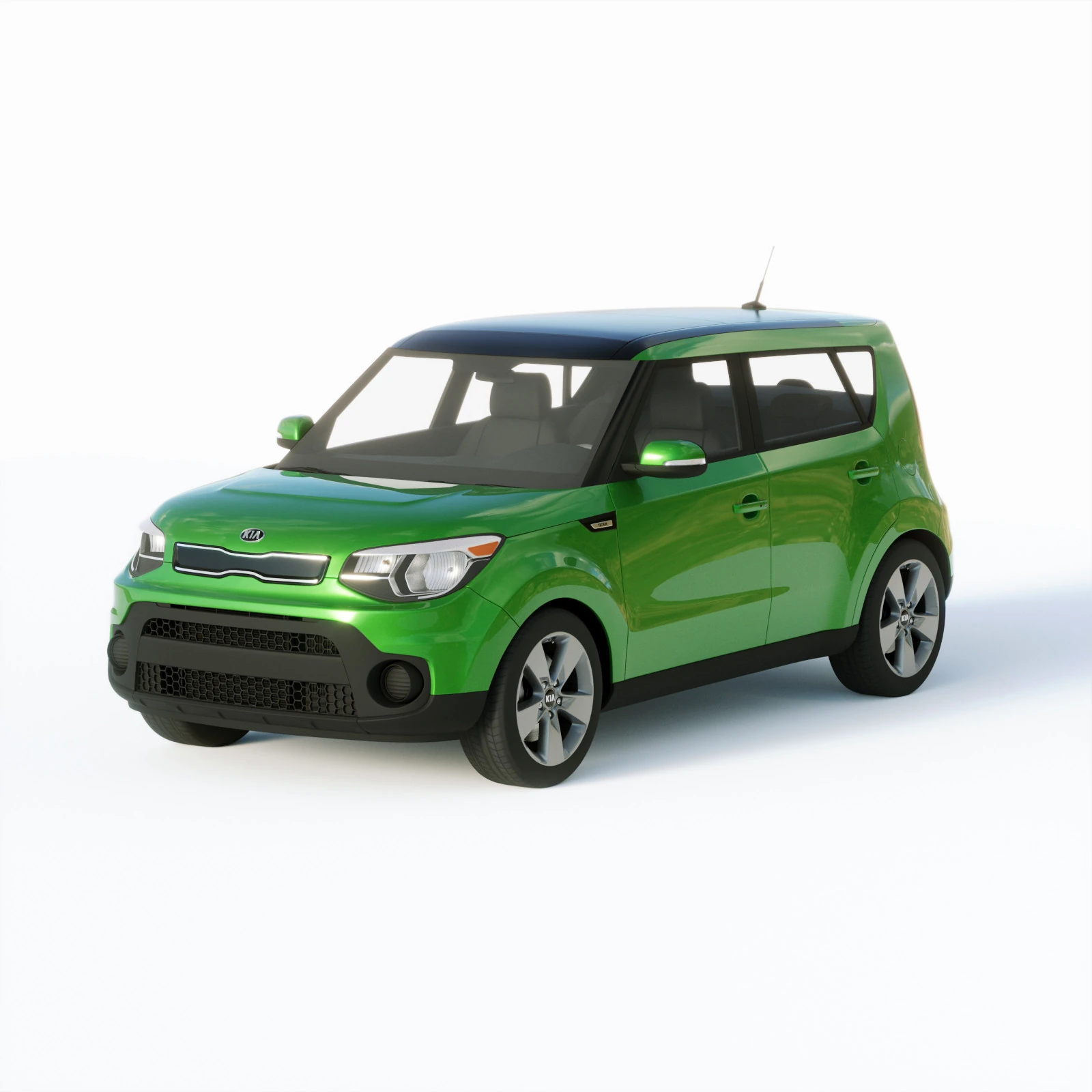Kia Soul 2019 3D Model .c4d .max .obj .3ds .fbx .stl .blend 