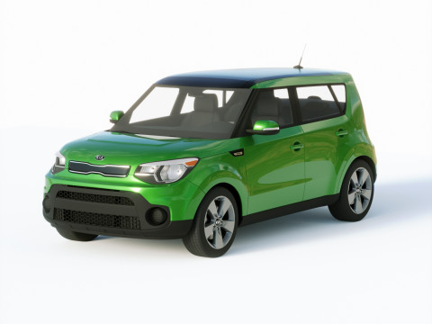 Kia Soul2019 Modello 3D