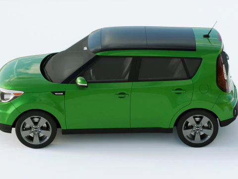 Kia Soul 2019 3D Model