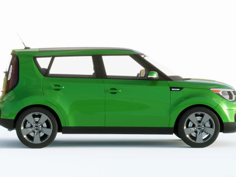 Kia Soul 2019 3D Model