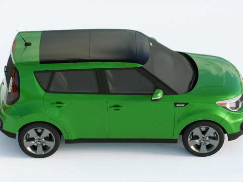 Kia Soul 2019 3D Model